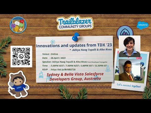 Salesforce Innovations and updates from TDX ’23 – Aditya Naag Topalli & Alba Rivas [Video]
