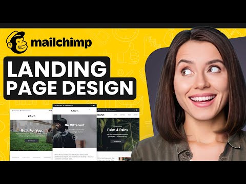 Mailchimp Landing Page Design (2024) | Mailchimp Tutorial [Video]