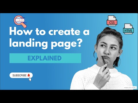 Step-by-Step Guide: Creating a Stunning Landing Page from Scratch! [Video]