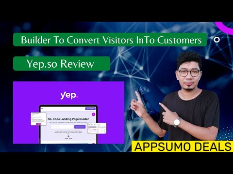 YepSO Review Appsumo | No-Code Landing Page Builder To Convert Visitors InTo Customers [Video]