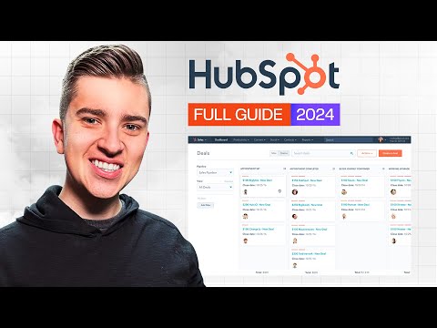 Hubspot CRM Tutorial 2024 – How To Use Hubspot Project Management Software [Video]