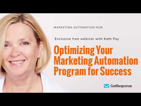Optimizing your marketing automation program for success _ How To Use Get Response [Video]