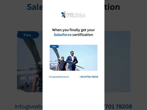 When you finally get your Salesforce certification!  [Video]