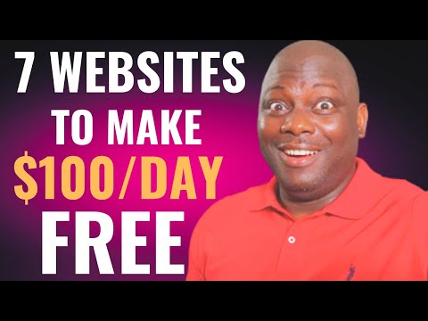 7 Websites To Make 100 Dollars Per Day Online (WITH NO INVESTMENT) [Video]