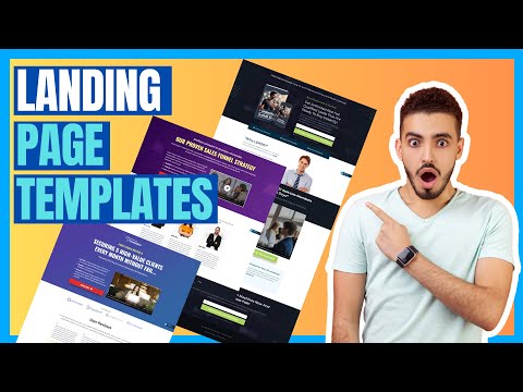 🟢 Systeme.io LANDING PAGE TEMPLATES FREE | Funnel Templates [Video]
