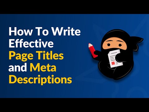 Complete seo tutorial 2024 :STEP 6 Onpage SEO with beyond meta title and meta description [Video]