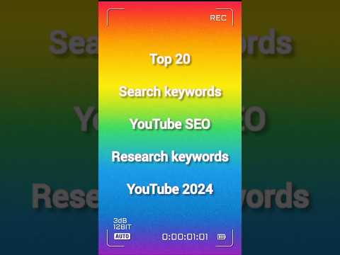 YouTube SEO  keywords  search keywords #shorts 2024 tricks [Video]