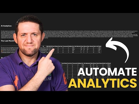 Do this! Automate Analytics with chatGPT – a Zapier Tutorial [Video]
