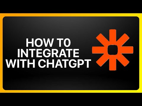 How To Integrate Zapier With ChatGPT Tutorial [Video]