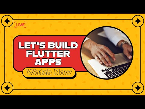 Build Landing Page With Flutter LIVE with step-by-step guidance! [Video]
