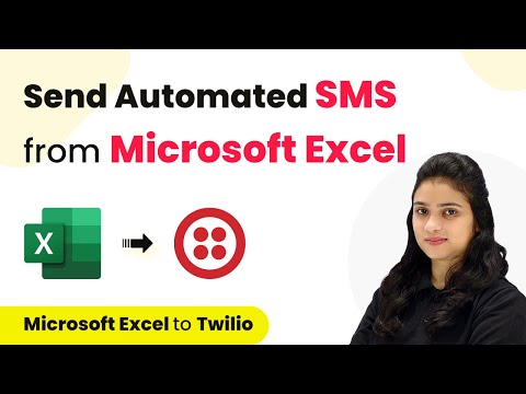 How to Send SMS from Microsoft Excel | MS Excel to Twilio [Video]