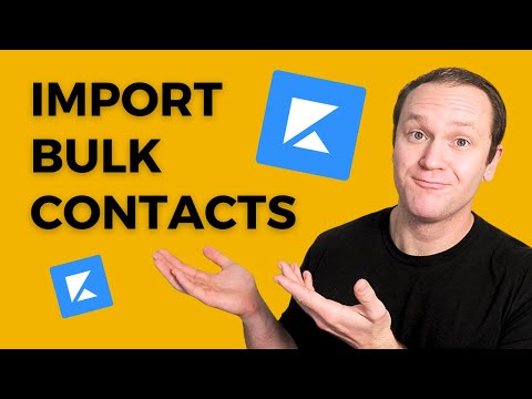 Kajabi Tutorial: Bulk Importing Contacts Made Easy [Video]