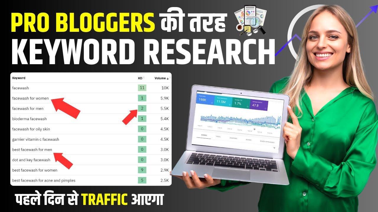 Pro Blogger Keyword Research Technique | Keyword [Video]