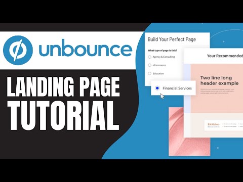 How to Create Landing Page in Unbounce (2024) | Unbounce Tutorial [Video]