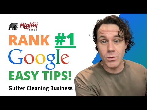 How to Rank #1 in Google as a Gutter Cleaning Business [Video]