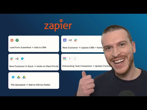 Fully Automated Client Onboarding Workflow | Zapier Setup Guide [Video]