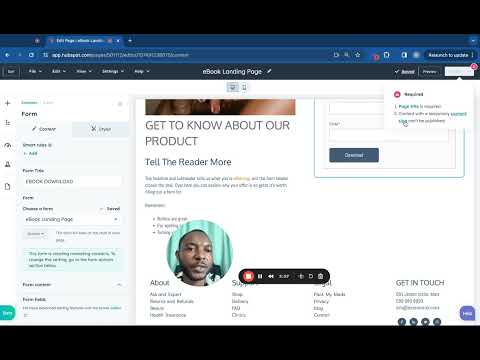 Master HubSpot CMS: Part 13 – Landing Page & Thank You Page [Video]