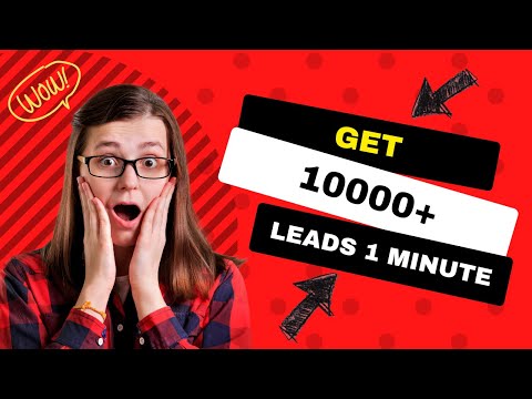 10K+ Leads in 60 Seconds: The Ultimate Lead Generation Shortcut! [Video]