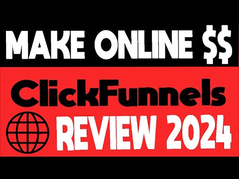 ClickFunnels Tutorial For Beginners Review | Tutorial Beginners Guide 2024 Step By Step [Video]