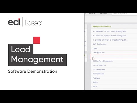 Home Builder CRM for Tracking and Nurturing Leads | Lasso CRM Software Demo [Video]