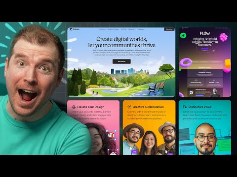Reacting to 20 Beautiful Landing Page Web Designs in 2024 [Video]