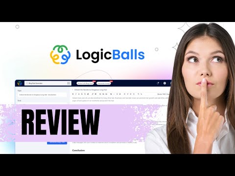 LogicBalls Review Appsumo   Generate unlimited content & Plagiarism Free Tools [Video]