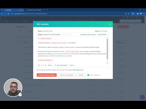 Using HubSpot Personalization Tokens to Customize Emails [Video]