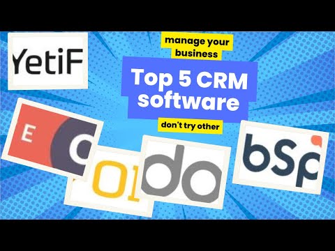 Top 5 CRM software don’t try other [Video]