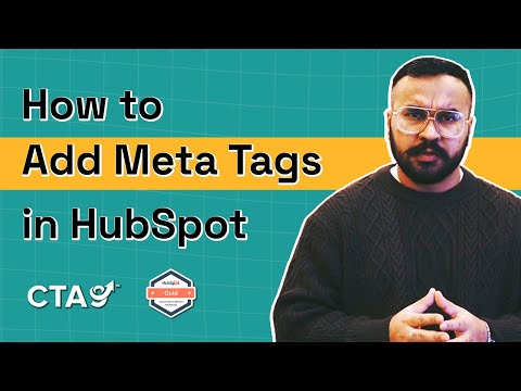 How to Add Meta Tags to HubSpot Website/Blog [Video]
