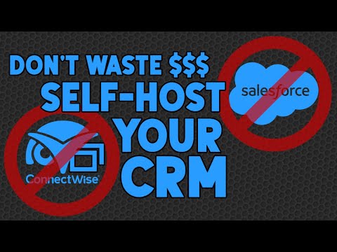 How do I host my own CRM?  Customer Relationship Management 101 [Video]