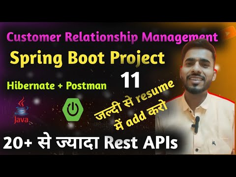 “Customer Relationship Management – Spring Boot Project” – Creating Get Customer ByLastName | [Video]