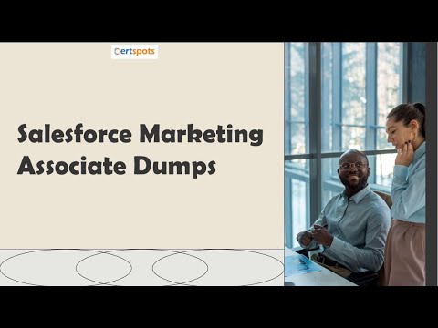 Salesforce Marketing Associate Dumps Questions [Video]