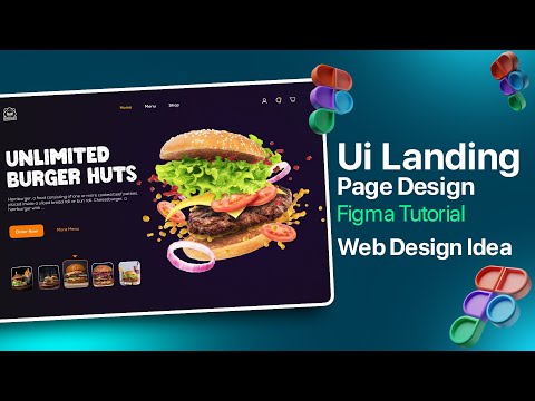 Ui Landing Page Design in Figma | Figma Tutorial | GrafiXer Bro [Video]