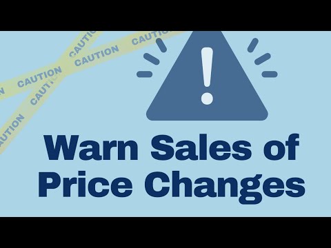 Custom Flow Solution: Warn Sales of Price Changes [Video]