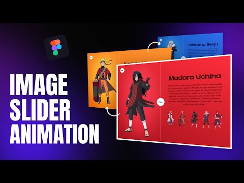 Create Advanced Image Slider Animation Using Figma | Figma Tutorial [Video]