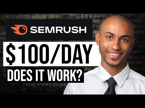 How To Make Money With Semrush SEO Optimization In 2024 (For Beginners) [Video]