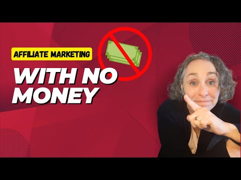 How to do affiliate marketing with no money [Video]