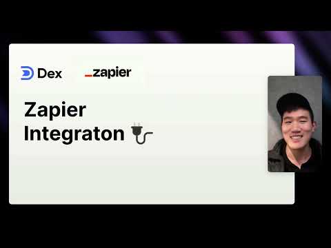 Using Dex Personal CRM with Zapier [Video]