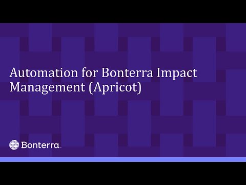 Zapier Automation for Bonterra Impact Management (Apricot) [Video]