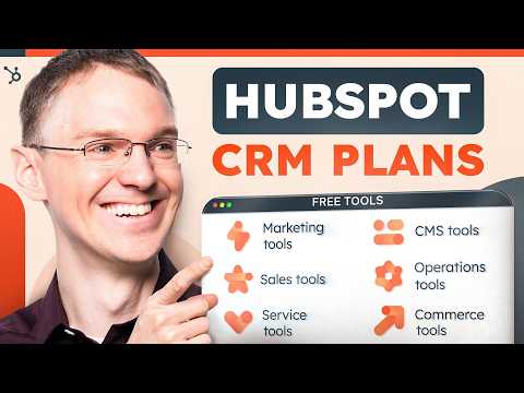 HubSpot CRM Plans (Smart CRM and free tools) [Video]