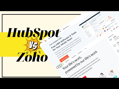 HubSpot vs. Zoho – Choosing the right CRM? [Video]
