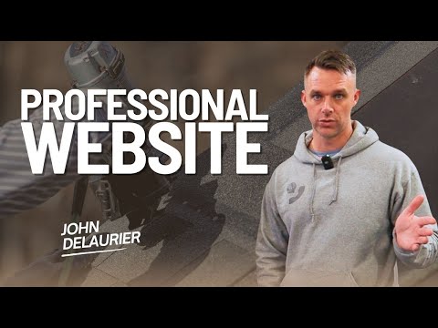 How professional does a roofing website need to be? [Video]