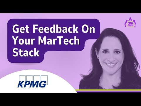 Get Feedback On Your MarTech Stack | Lauren Boyman, CMO, Americas, KPMG US [Video]