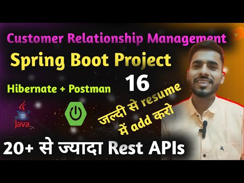 “Customer Relationship Management – Spring Boot Project” – Creating Update Customer Age | [Video]