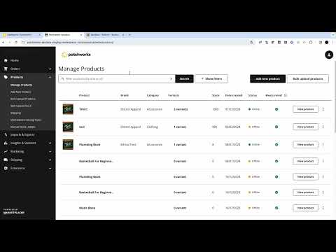 Upload products from Salesforce Commerce Cloud to Marketplacer – 1 minute demo with Patchworks [Video]