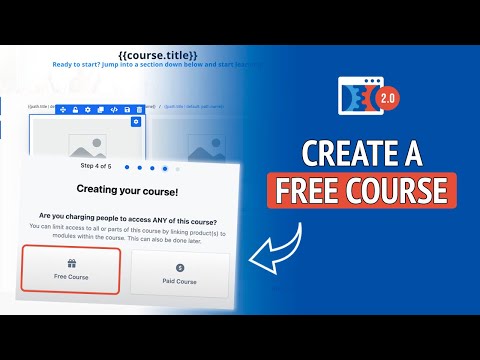 How To Create a FREE Course in Clickfunnels 2.0 – Clickfunnels 2.0 Tutorial [BEGINNER FRIENDLY] [Video]
