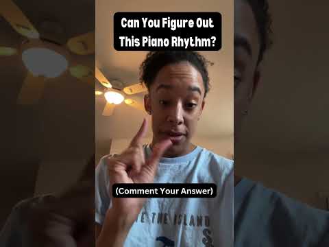 PIANO BEGINNER CHALLENGE: Can You Figure Out This Piano Rhythm? [Video]