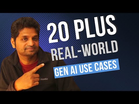 Top 20 Real-World Applications of Generative AI in 2024 | Mastering Gen AI [Video]