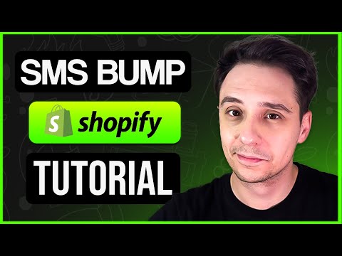 SMSBump Shopify Tutorial: How To Use SMS & Email Marketing For Shopify Dropshipping (2024) [Video]