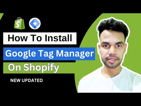 How to Install Google Tag Manager on Shopify in Minutes 2024 [Video]